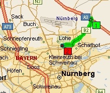 Stadtplan Nürnberg